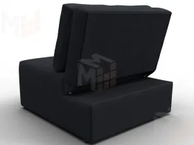 Кресло-кровать Лига-107 (80) ( JOLY 16 темно-серый )