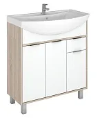 Тумба под умывальник "Балтика 80" Prime Домино