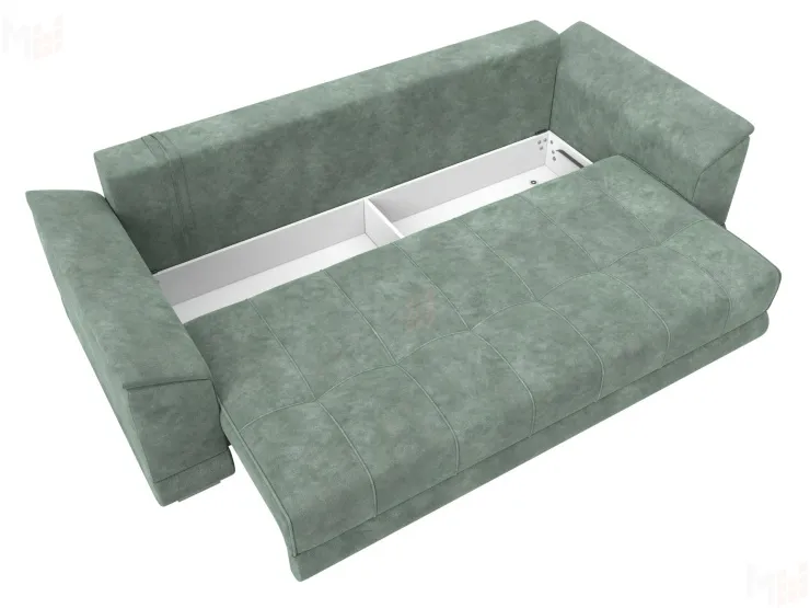 Диван прямой НордСтар НПБ ( BRUT 08 зеленый )