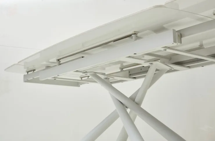 Стол RIVOLI 140 GLOSS LUXURY PANDORA SINTERED STONE/ WHITE