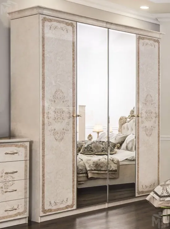 Спальня Патрисия крем корень глянец