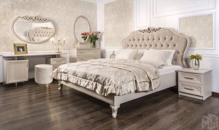 Зеркало Мокко ППУ для туалетного столика бежевый