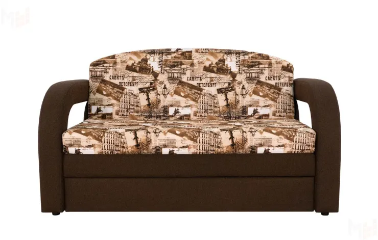 Диван-кровать Вена-3 (коричневый)