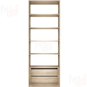 Шкаф  Распашной Локер 5 полок, 2 ящика