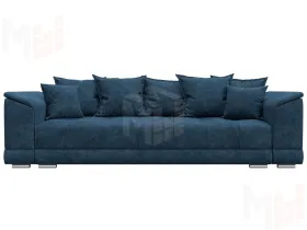 Диван прямой НордСтар НПБ ( BRUT 11 синий )