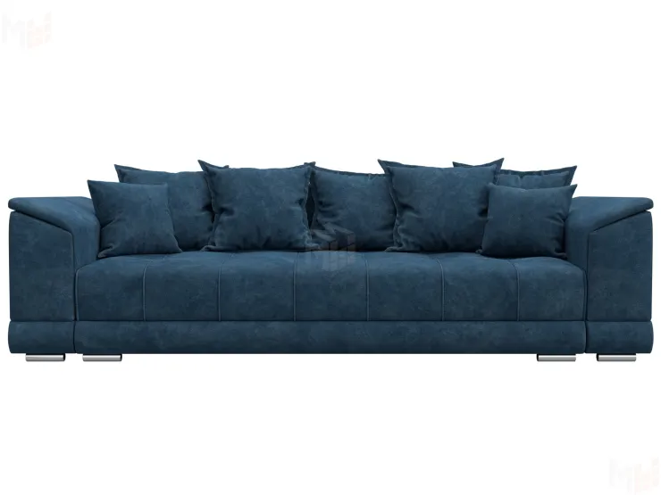 Диван прямой НордСтар НПБ ( BRUT 11 синий )