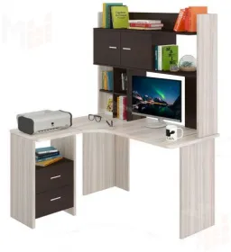 Стол СКЛ-УГЛ130+НКЛХ-130