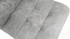 Стул Аспен К3 Черный муар, Велюр Wellmart Silver