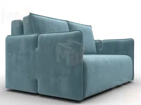 Диван прямой Лига-117 ( SEVEN 113 бирюзовый )