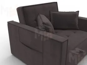 Кресло-кровать Лига-104 (80) ( SEVEN 727 коричневый )