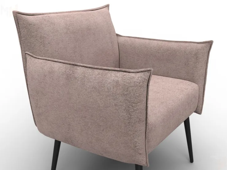 Кресло Лига-083 ( велюр TOWER 05 бежевый )