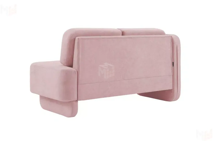 Кушетка Хьюстон на пружинном блоке Розовый