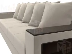 Диван прямой Дубай Лайт ( Бежевый )