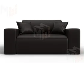 Кресло Лига-036 НПБ ( GRIFON 12 коричневый )