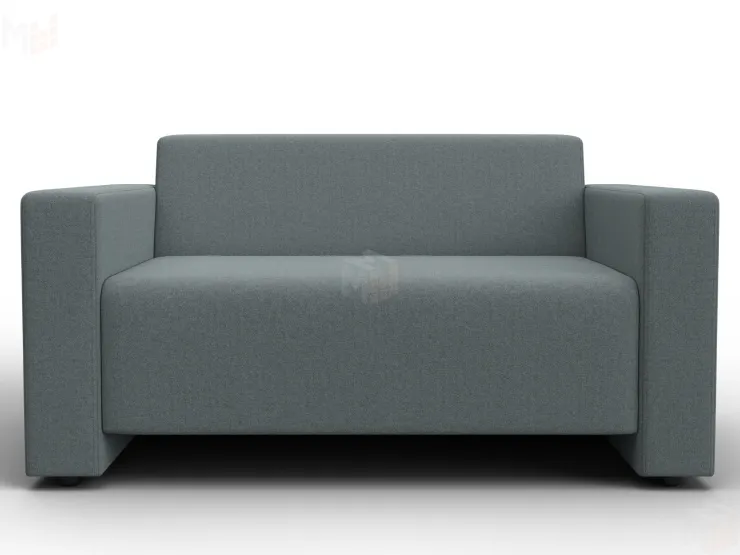 Диван прямой Лига-093 ( Амур 07 серый )