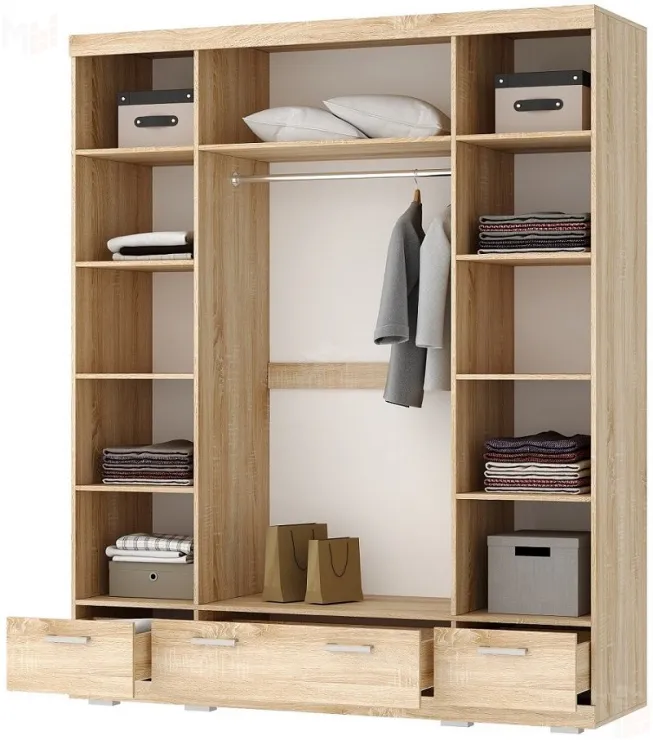 Шкаф СОНАТА ШСЗ-1800 Дуб Сонома-Сакраменто