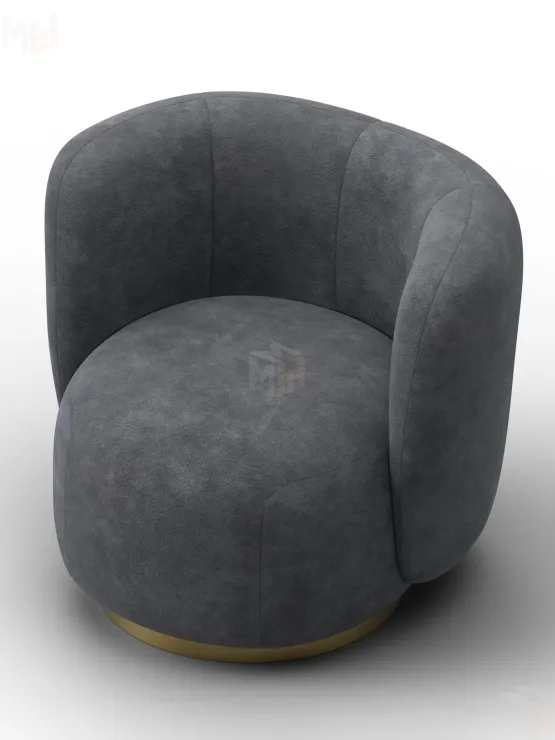 Кресло Лига-072 ( BRUT 16 темно-серый )