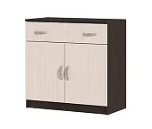 Комод с 1 ящиком и створками Басса КМ 552 М  венге - белфорт Комод с 1 ящиком и створками Басса КМ 552 М  венге - белфорт