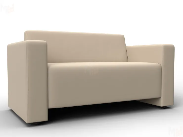Диван прямой Лига-093 ( Бежевый )