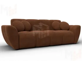 Диван-книжка Лига-129 ( LAIM 14 терракотовый )