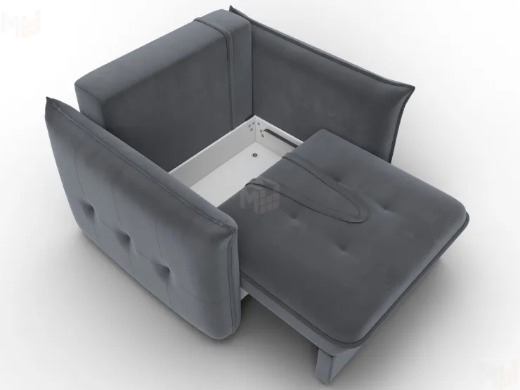 Кресло Лига-100 НПБ ( SEVEN 17 серый )