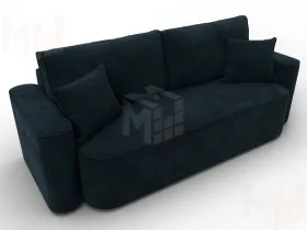 Диван прямой Лига-118 НПБ ( LAIM 21 графит )