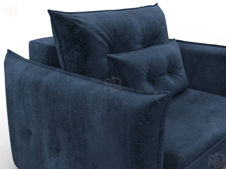 Кресло Лига-100 НПБ ( TOWER 13 синий )