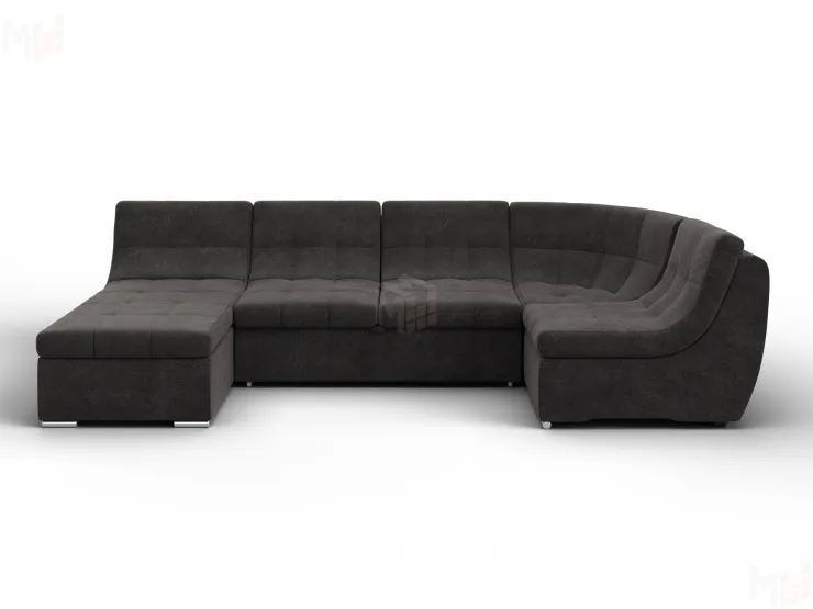 Диван П-образный модульный Холидей ( LAIM 10 темно-коричневый )