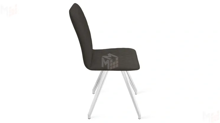 Стул Стенли К4 Белый матовый, Велюр Confetti  Stone