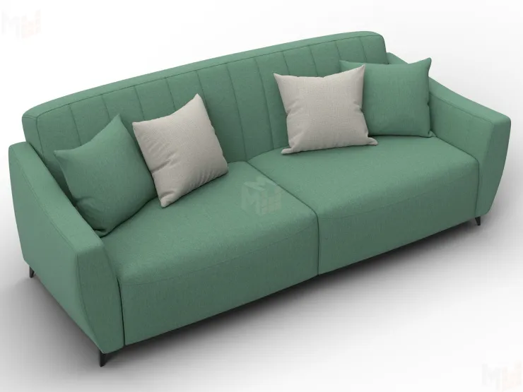 Диван-книжка Лига-095 НПБ ( Амур 11 зеленый )