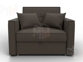 Кресло-кровать Лига-104 (80) ( Амур 05 коричневый )