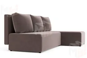 Угловой диван Рим Коричневый