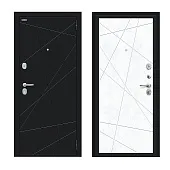 Входная металлическая дверь Граффити-5 Букле черное/Snow Art Входная металлическая дверь Граффити-5 Букле черное/Snow Art