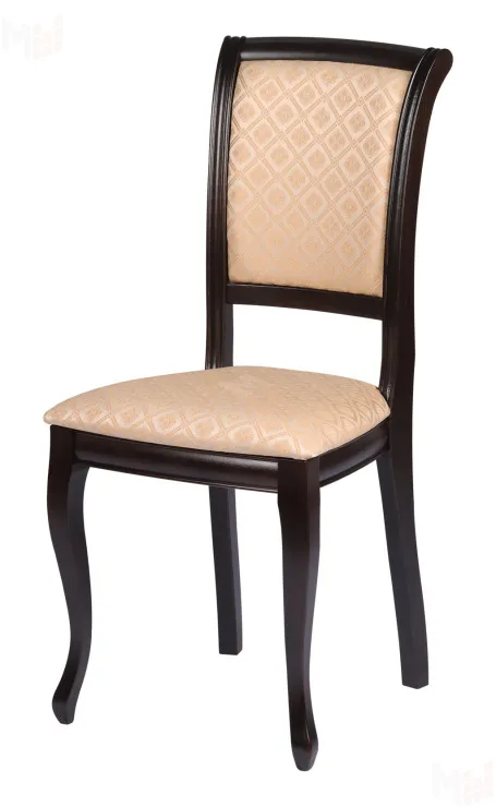 Обеденная группа стол Анфея 110 Венге и 2 стула Арктос Венге/Бежевый жаккард