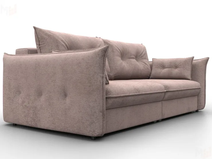 Диван прямой Лига-100 НПБ ( TOWER 05 бежевый )