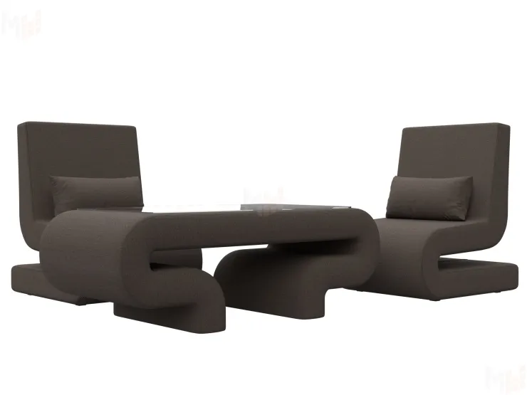 Набор Волна-3 (стол, 2 кресла)