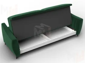 Диван-книжка Лига-095 НПБ ( SEVEN 626 зеленый )