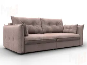 Диван прямой Лига-100 НПБ ( TOWER 05 бежевый )