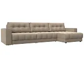 Диван угловой с декором Лига-049 НПБ Лонг