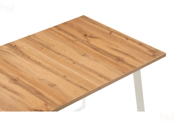 Стол Колон Лофт 120 дуб вотан / белый матовый