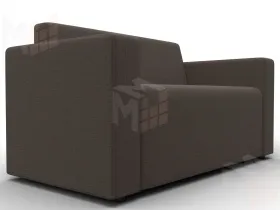 Диван прямой Лига-093 ( Амур 05 коричневый )