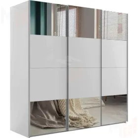 Шкаф-купе Эста 3-х дверный Комби (6 Зеркал / 6 ЛДСП)  300 см.