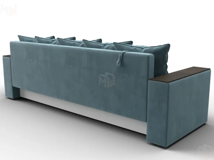 Диван прямой Дубай Лайт ( Бирюзовый )