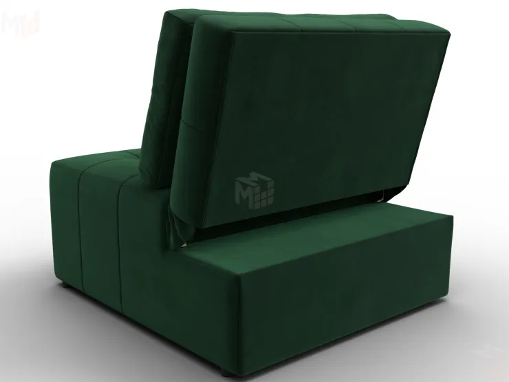 Кресло-кровать Лига-107 (80) ( SEVEN 626 зеленый )