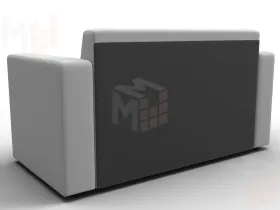 Диван прямой Лига-093 ( Белый )