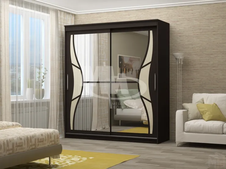 Шкаф-купе Элегант №1 (1,7)