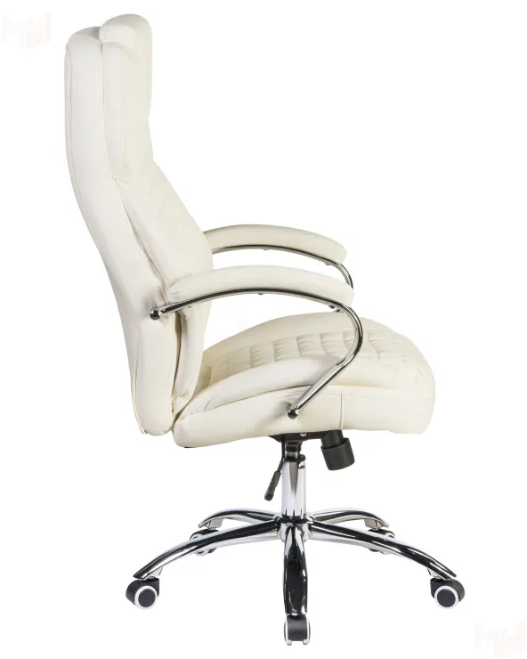 Офисное кресло для руководителей DOBRIN CHESTER (кремовый)