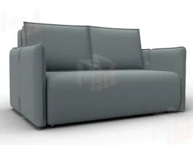 Диван прямой Лига-117 ( Амур 07 серый )