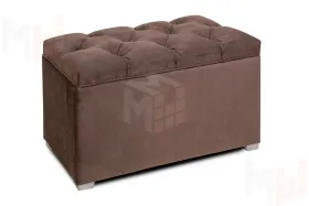 Пуфик Мишель 750 (велюр шоколад)