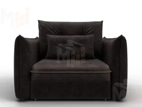 Кресло Лига-100 НПБ ( BRUT 17 коричневый )